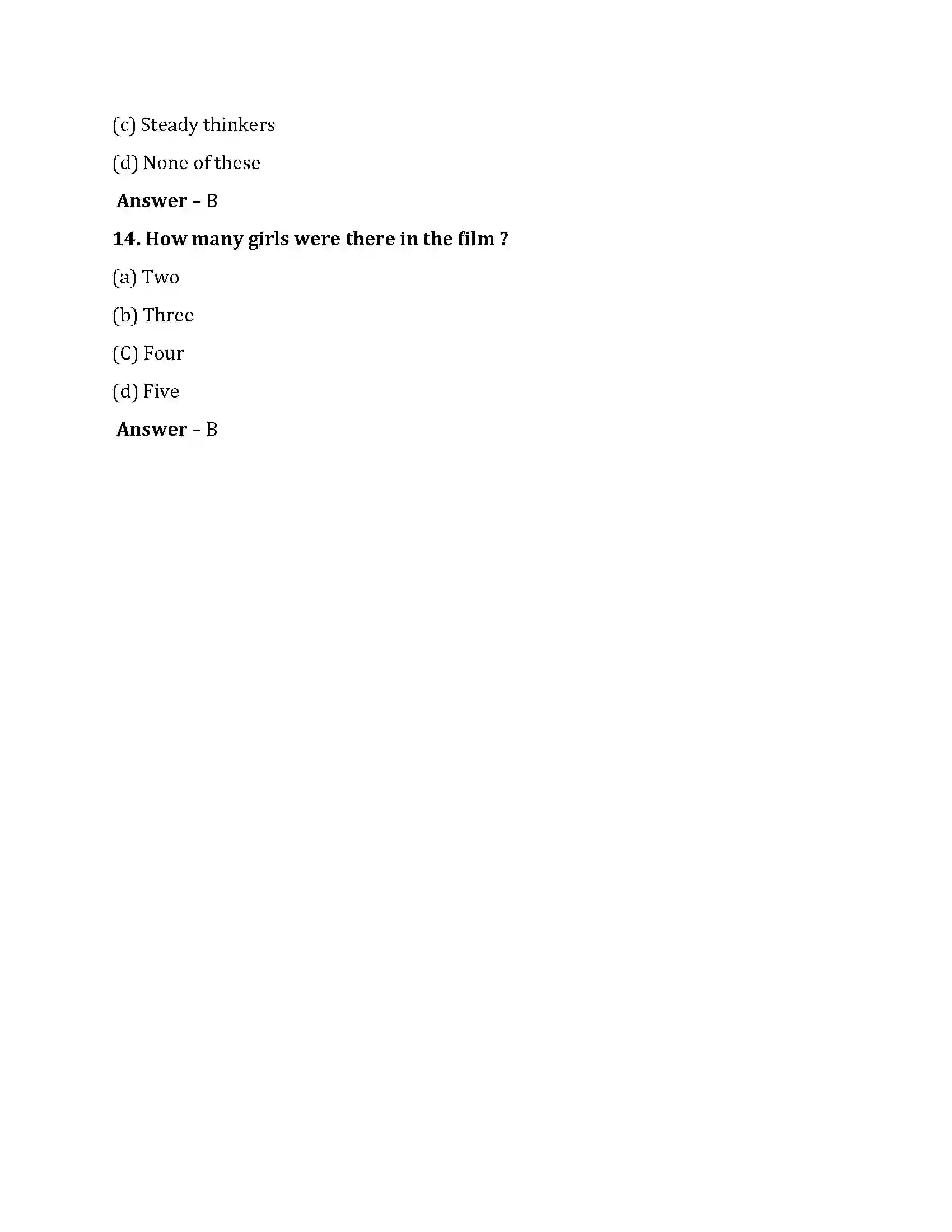 Bihar Board Class 10th The Pace For Living The Pace For Living  Objective Objective Question 4