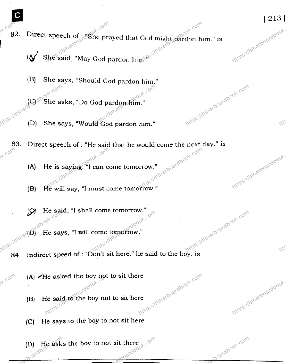 Bihar Board Class 10th 2022 English 2022 Previous Year Paper 27