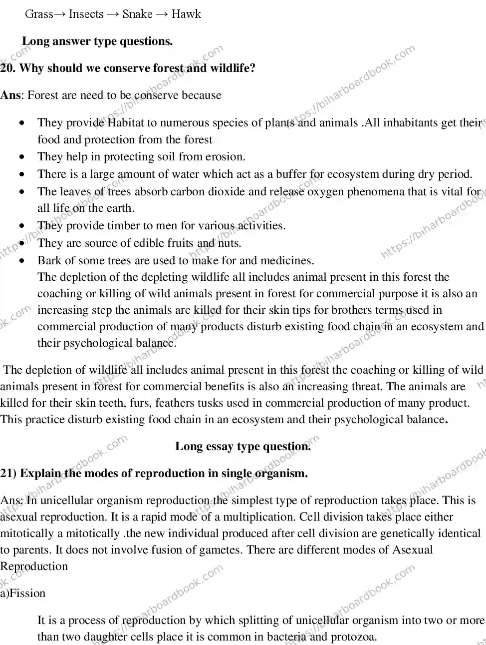 Bihar Board Class 10th 2018 Science  2018 Previous Year Paper 18
