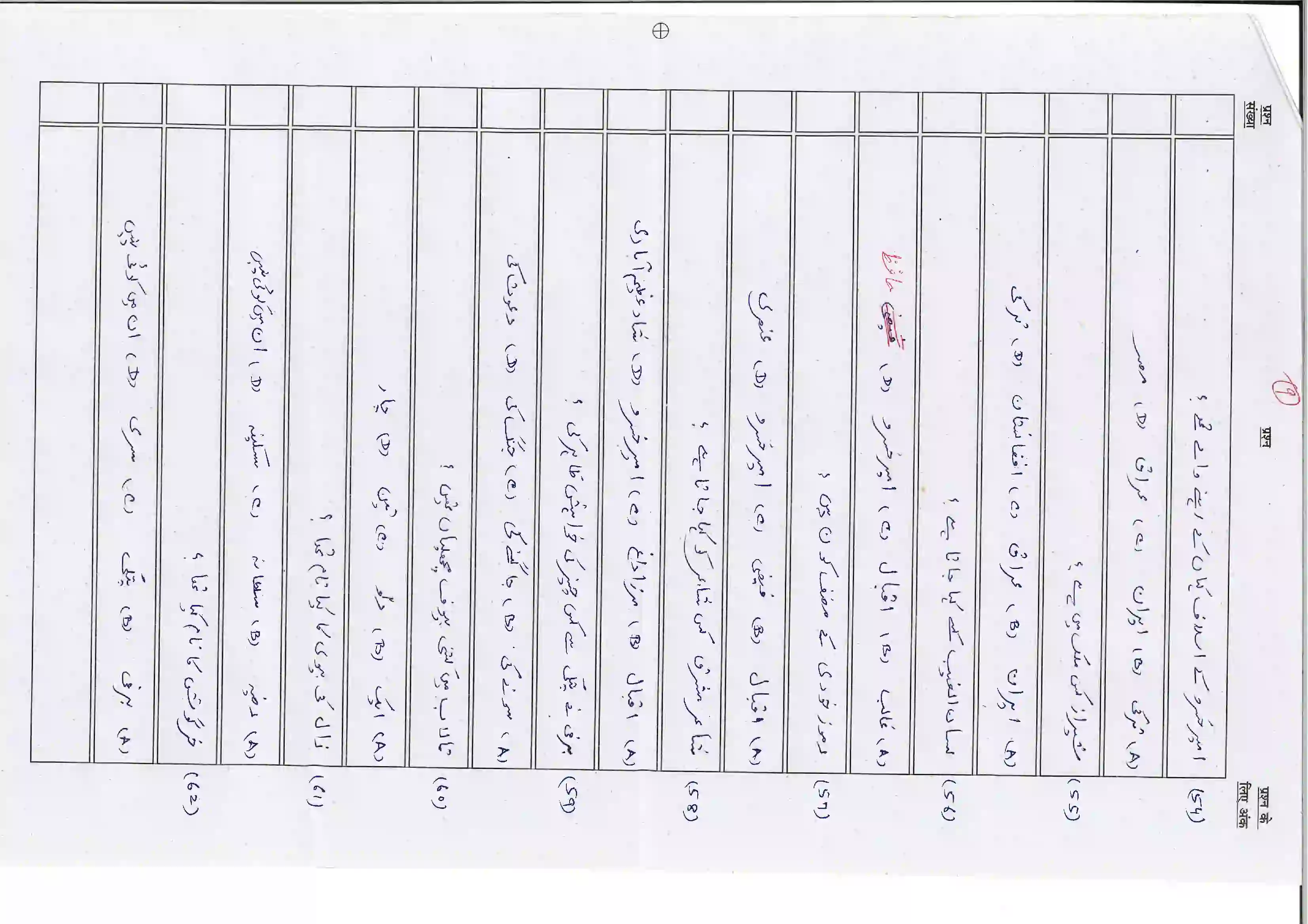 Bihar Board Class 10th 2026 Persian Sample Paper 9