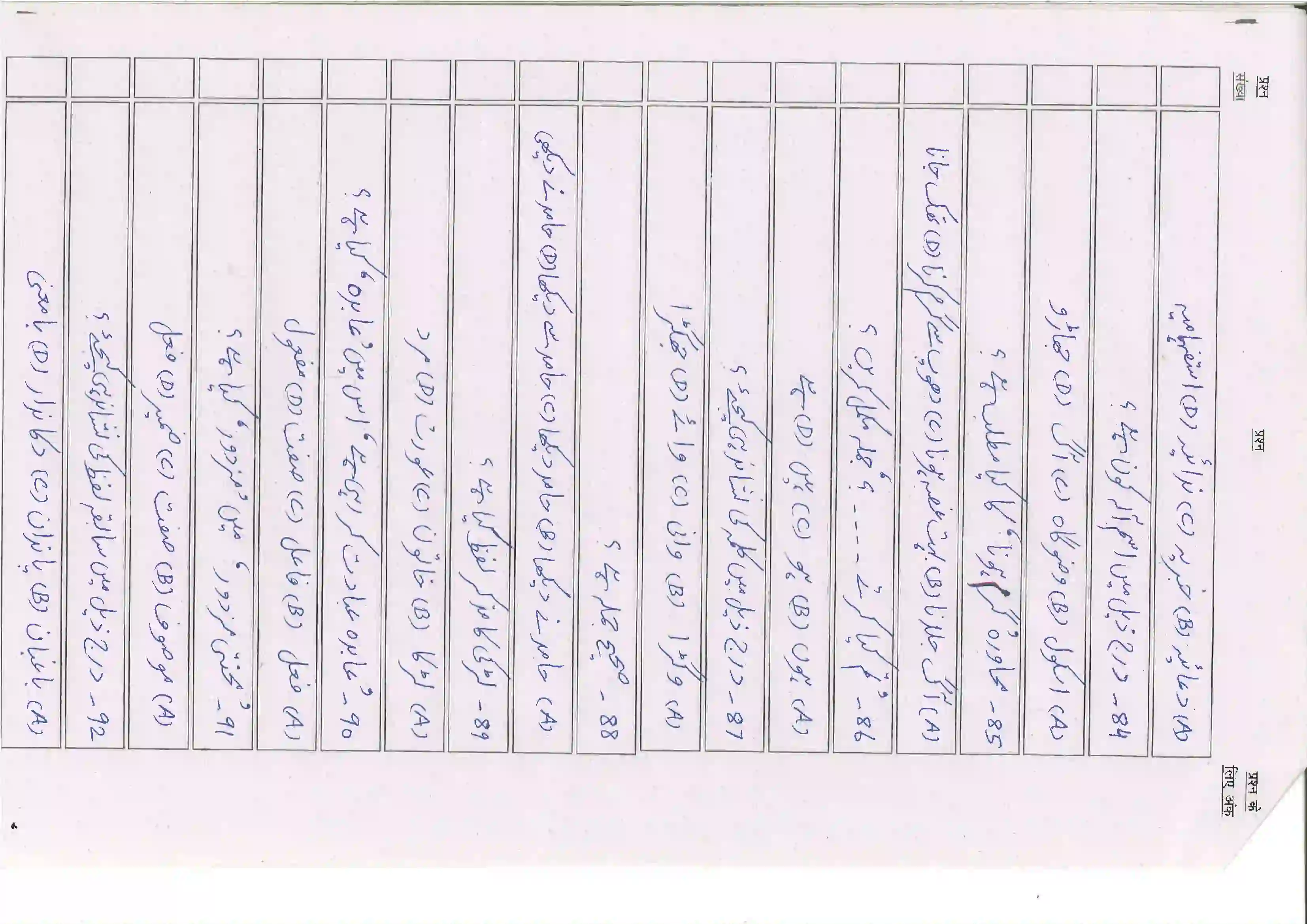 Bihar Board Class 10th 2025 Urdu (Mil) Sample Paper 13