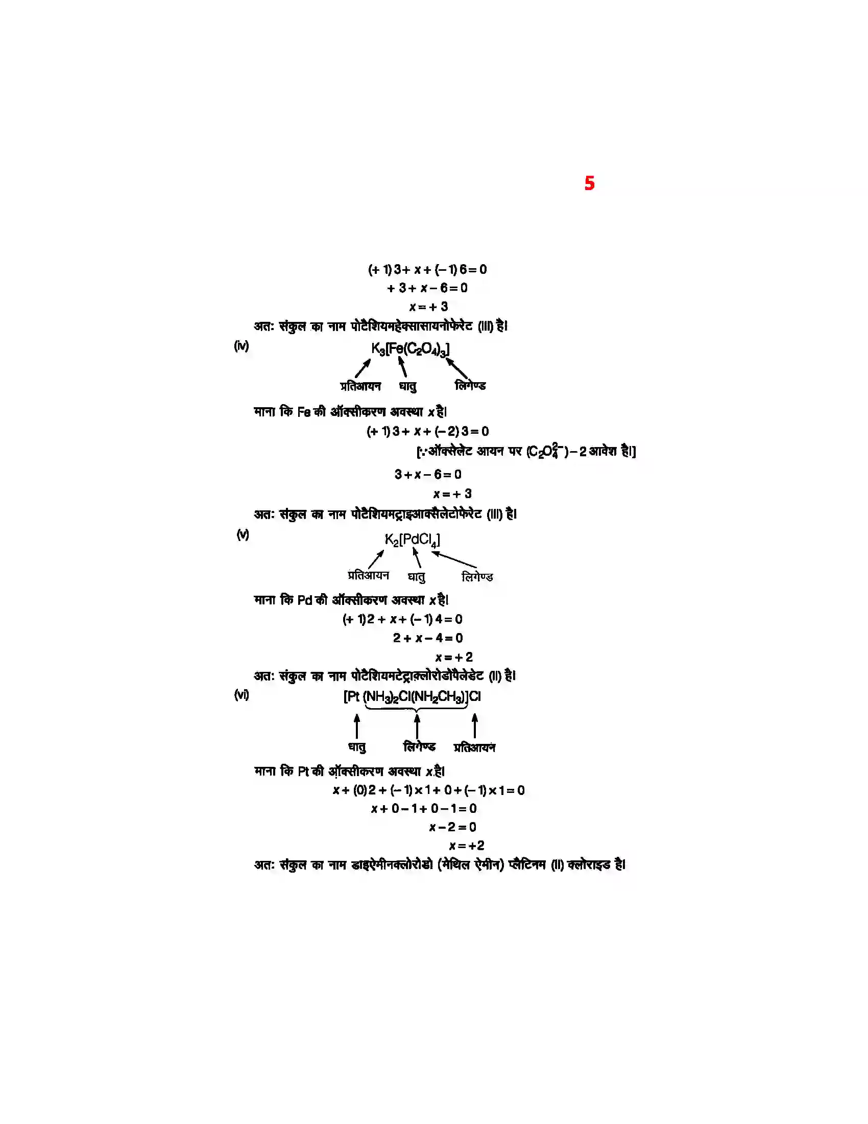 Bihar Board Class 12th Chemistry (रसायन विज्ञान) Chapter 9 (उपसहसंयोजक यौगिक) Solution 3