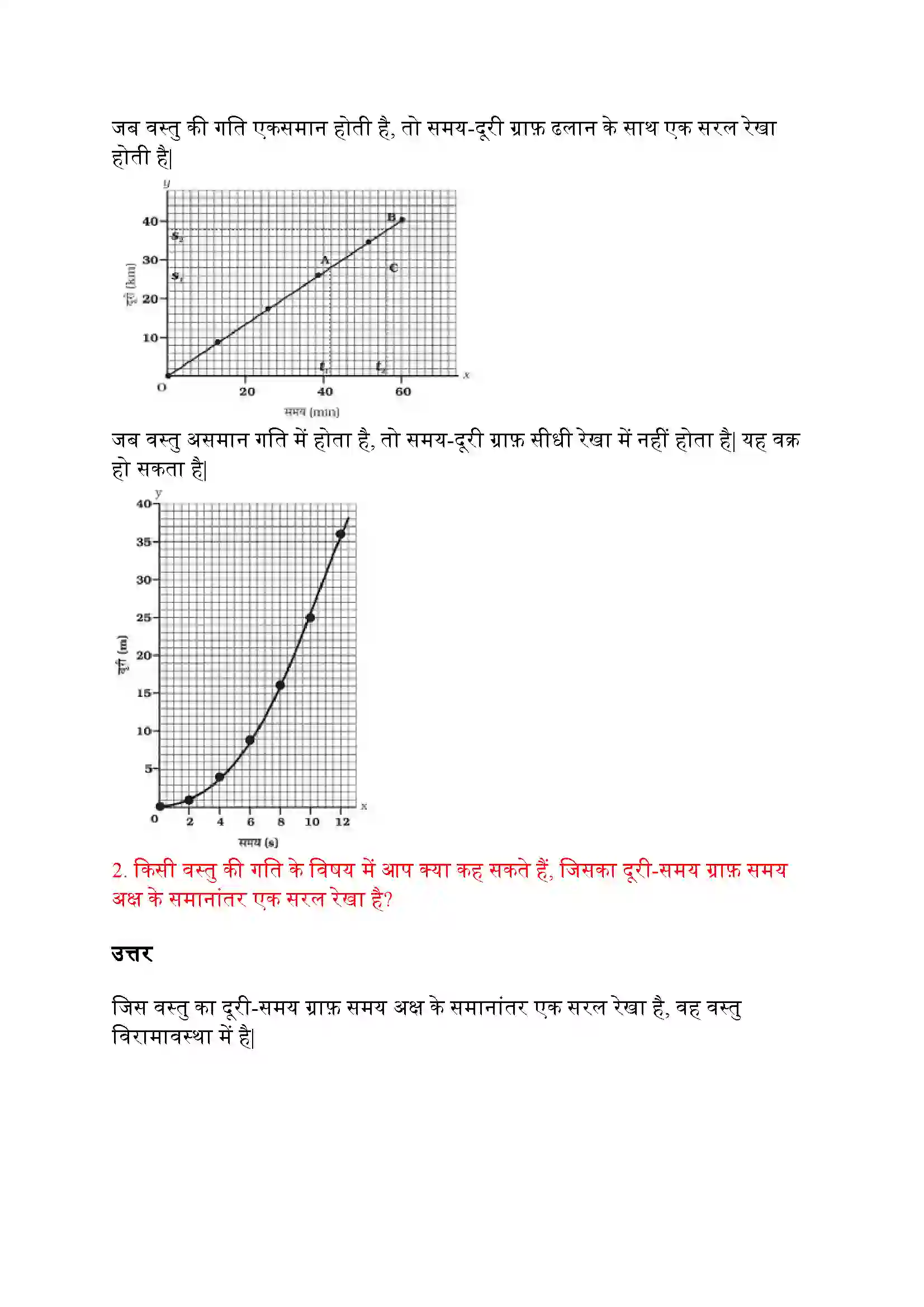 Bihar Board Class 9th Science (विज्ञान) Chapter 8 (गति) Solution 5