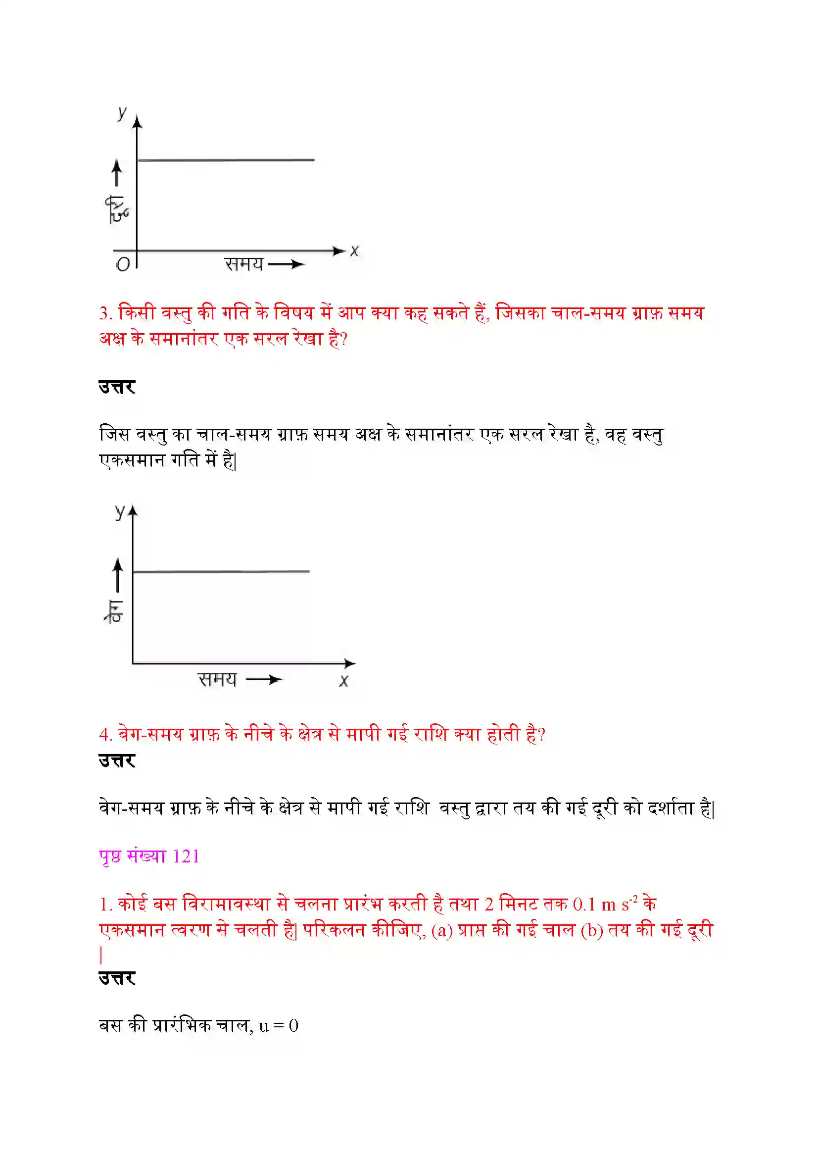 Bihar Board Class 9th Science (विज्ञान) Chapter 8 (गति) Solution 6