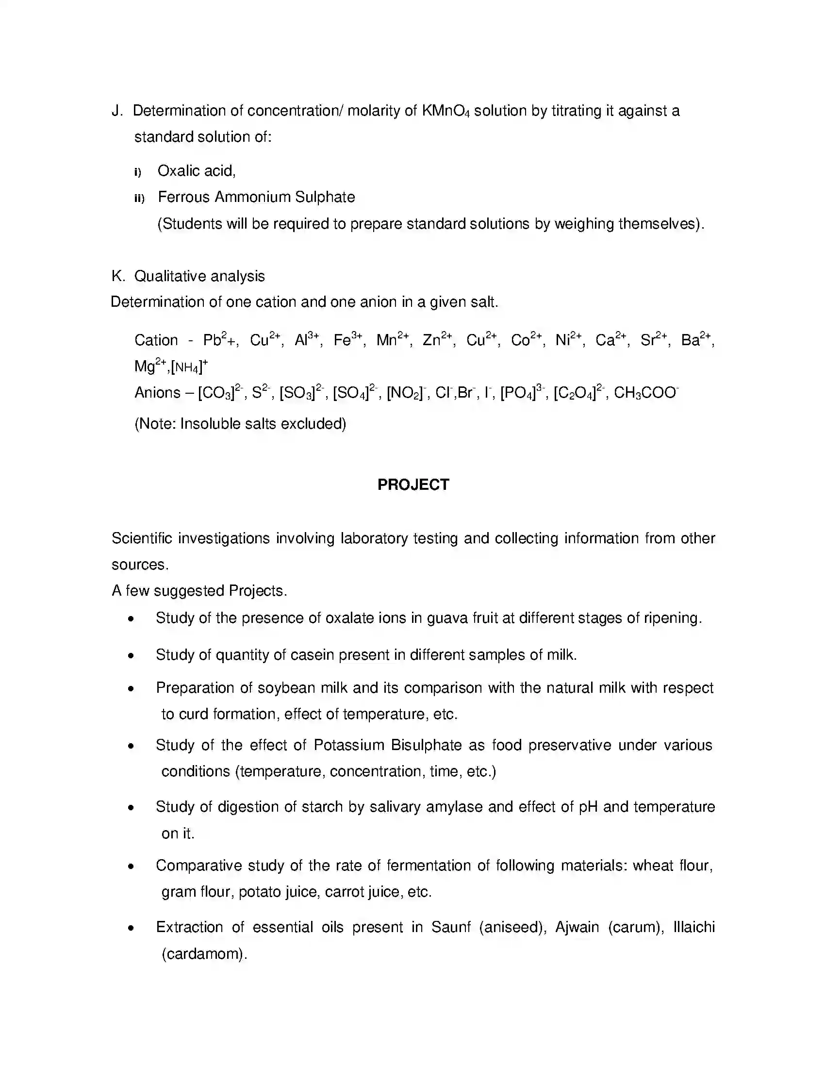 Bihar Board Class 12th 2020 Chemistry Syllabus 20
