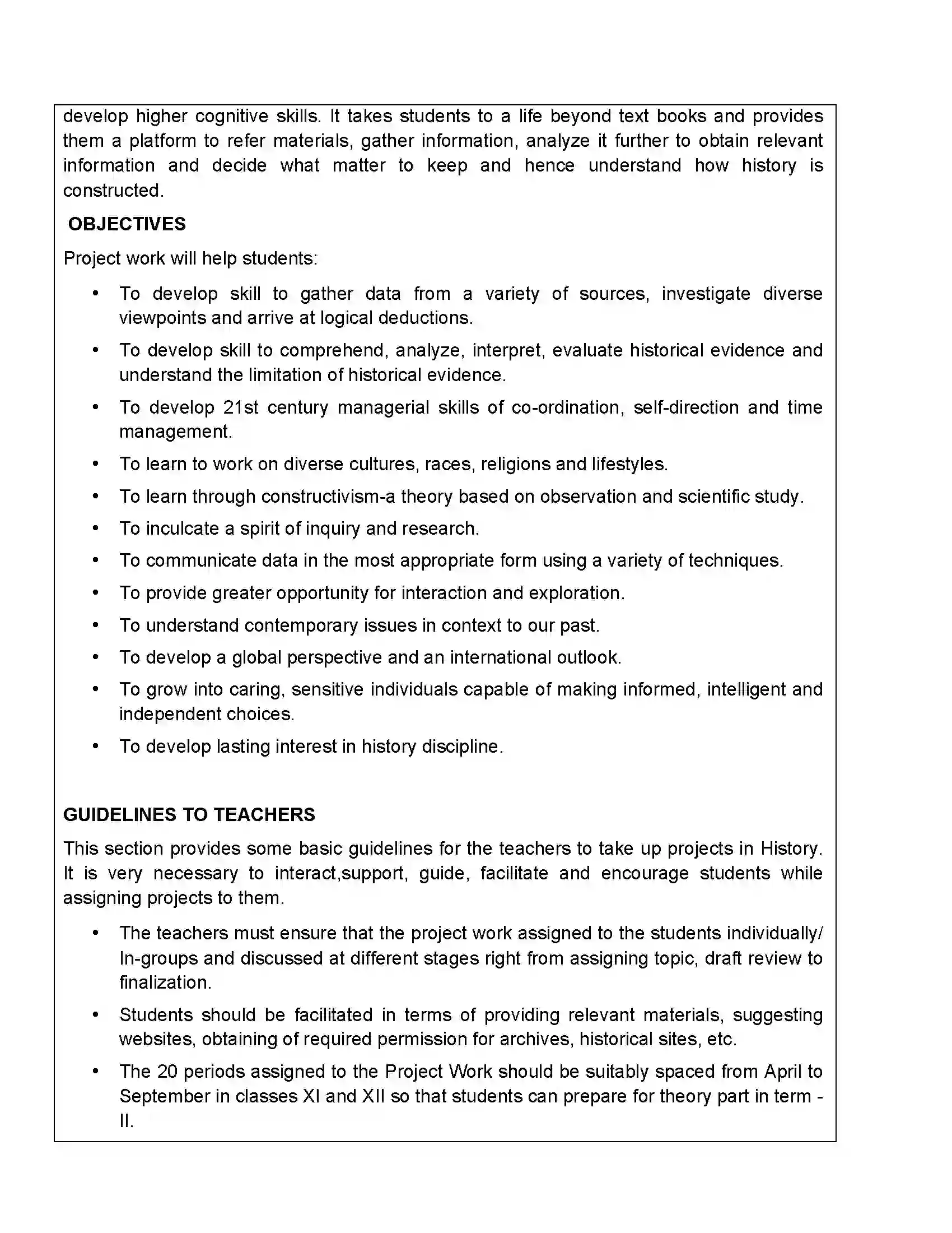 Bihar Board Class 12th 2020 History Syllabus 19